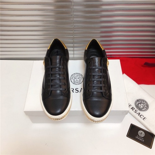 Replica Versace Casual Shoes For Men #803603 $76.00 USD for Wholesale