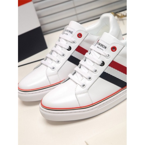 Replica Thom Browne TB Casual Shoes For Men #803634 $76.00 USD for Wholesale