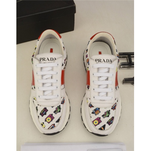 Replica Prada Casual Shoes For Men #803662 $105.00 USD for Wholesale