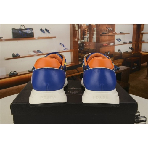 Replica Prada Casual Shoes For Men #803663 $105.00 USD for Wholesale