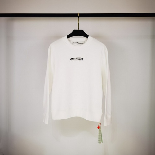 Replica Off-White Hoodies Long Sleeved For Men #803694 $38.00 USD for Wholesale