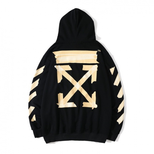 Off-White Hoodies Long Sleeved For Men #803738 $39.00 USD, Wholesale Replica Off-White Hoodies
