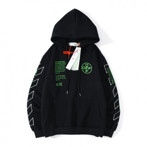 Replica Off-White Hoodies Long Sleeved For Men #803774 $39.00 USD for Wholesale