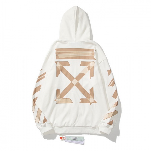 Off-White Hoodies Long Sleeved For Men #803788 $60.00 USD, Wholesale Replica Off-White Hoodies