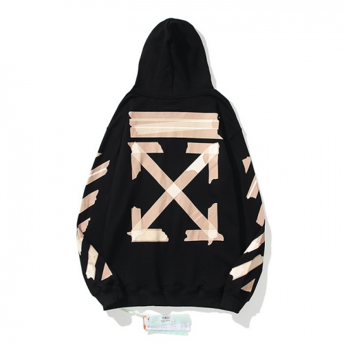 Off-White Hoodies Long Sleeved For Men #803789 $60.00 USD, Wholesale Replica Off-White Hoodies