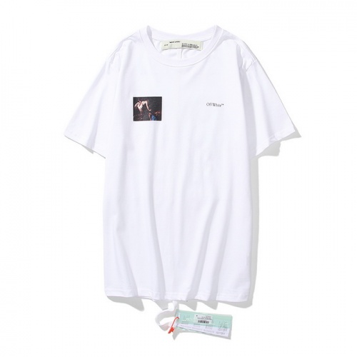Replica Off-White T-Shirts Short Sleeved For Men #803814 $29.00 USD for Wholesale