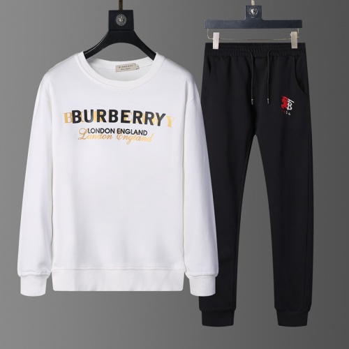 Burberry Tracksuits Long Sleeved For Men #803818 $64.00 USD, Wholesale Replica Burberry Tracksuits