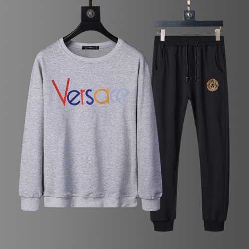 Versace Tracksuits Long Sleeved For Men #803893 $64.00 USD, Wholesale Replica Versace Tracksuits