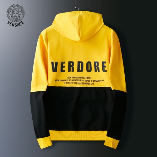 Replica Versace Hoodies Long Sleeved For Men #803928 $40.00 USD for Wholesale