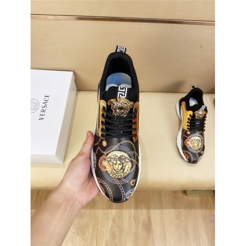 Replica Versace Casual Shoes For Men #803979 $76.00 USD for Wholesale