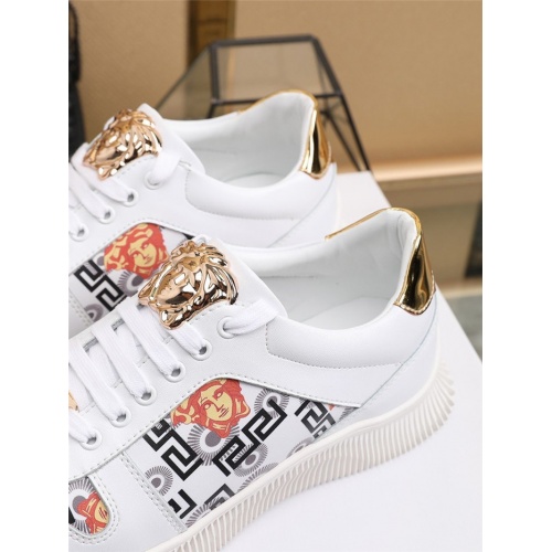 Replica Versace Casual Shoes For Men #804039 $76.00 USD for Wholesale
