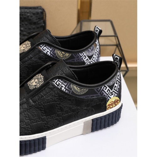 Replica Versace Casual Shoes For Men #804040 $80.00 USD for Wholesale