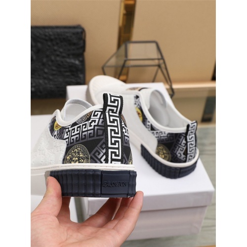 Replica Versace Casual Shoes For Men #804041 $80.00 USD for Wholesale