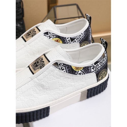 Replica Versace Casual Shoes For Men #804041 $80.00 USD for Wholesale
