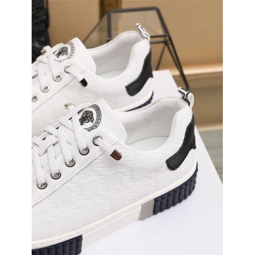 Replica Versace Casual Shoes For Men #804043 $80.00 USD for Wholesale