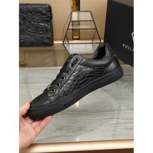 Replica Philipp Plein PP Casual Shoes For Men #804046 $76.00 USD for Wholesale