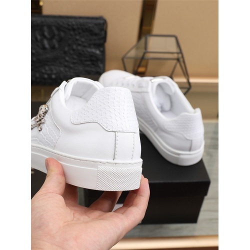 Replica Philipp Plein PP Casual Shoes For Men #804047 $76.00 USD for Wholesale