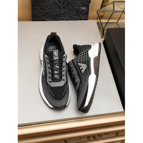 Replica Armani Casual Shoes For Men #804048 $76.00 USD for Wholesale