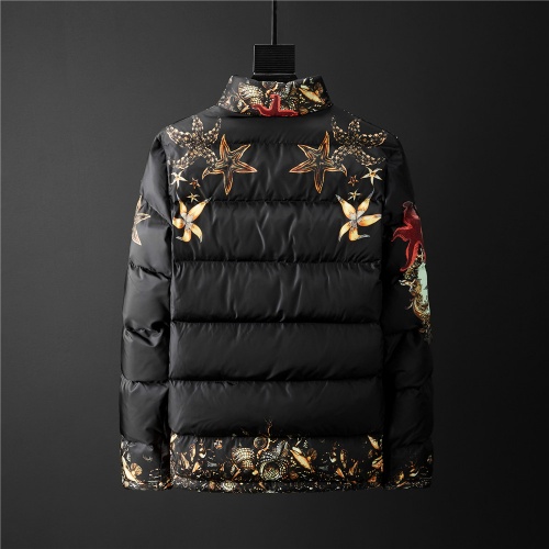 Replica Versace Down Coat Long Sleeved For Men #804162 $105.00 USD for Wholesale
