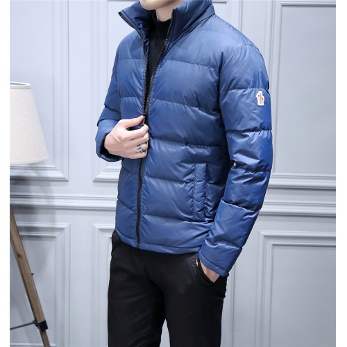 Replica Moncler Down Feather Coat Long Sleeved For Men #804185 $105.00 USD for Wholesale