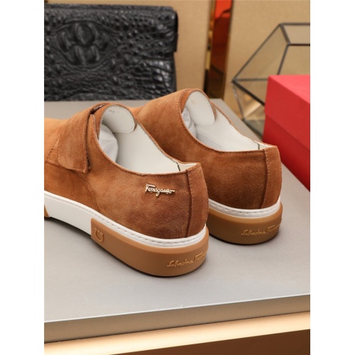 Replica Salvatore Ferragamo Casual Shoes For Men #804309 $82.00 USD for Wholesale