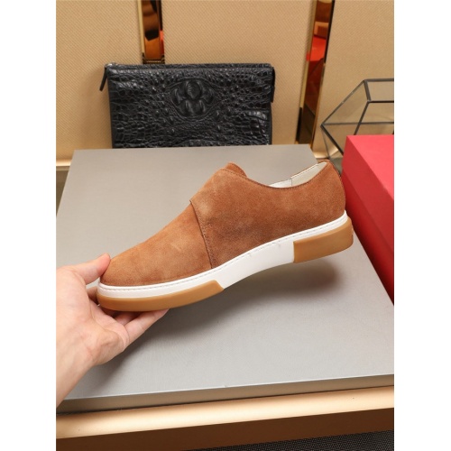 Replica Salvatore Ferragamo Casual Shoes For Men #804309 $82.00 USD for Wholesale