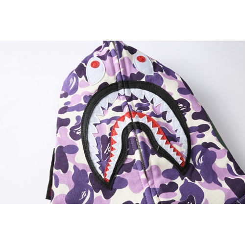 Replica Bape Hoodies Long Sleeved For Men #804372 $48.00 USD for Wholesale
