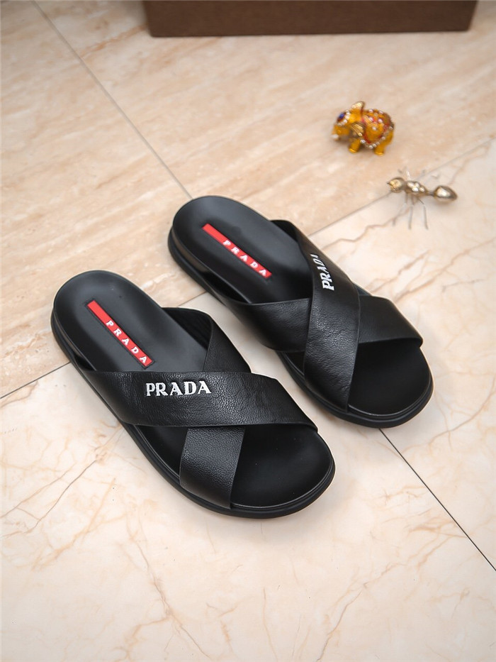 yellow prada slippers