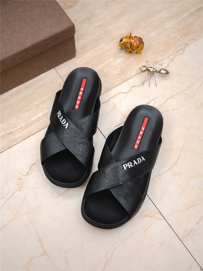 yellow prada slippers
