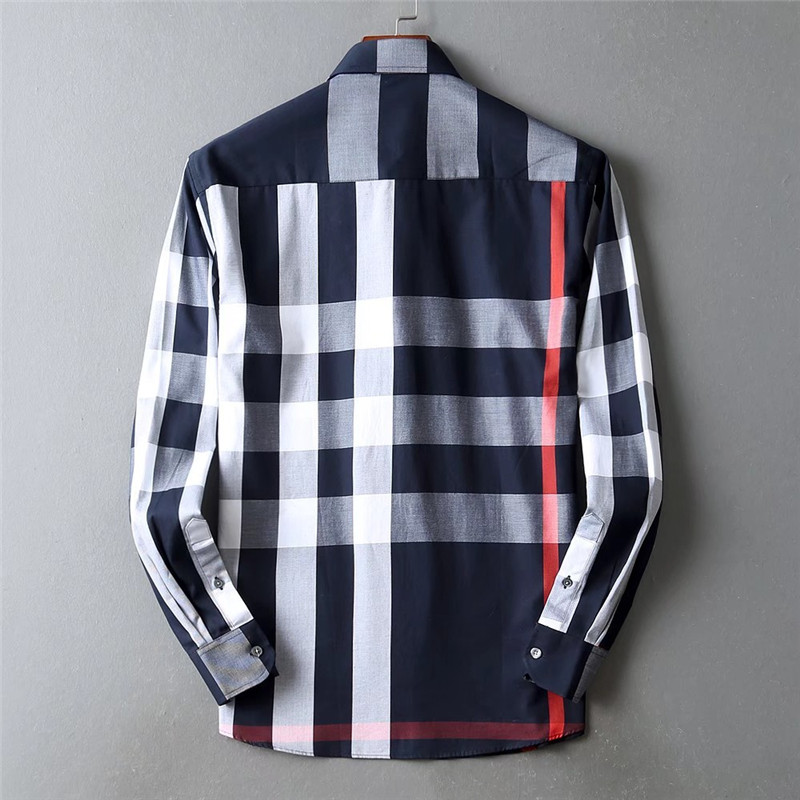 Burberry Shirts Long Sleeved Polo For Men #797164 $37.83 USD, Wholesale Replica Burberry Shirts