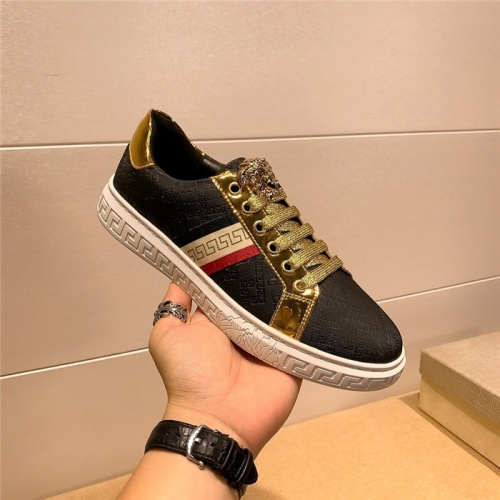 Replica Versace Casual Shoes For Men #804488 $72.00 USD for Wholesale