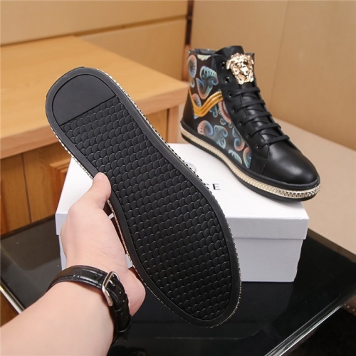 Replica Versace High Tops Shoes For Men #804492 $76.00 USD for Wholesale