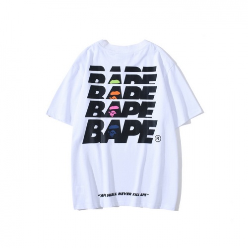 Bape T-Shirts Short Sleeved For Men #804558 $25.00 USD, Wholesale Replica Bape T-Shirts