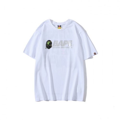 Replica Bape T-Shirts Short Sleeved For Men #804558 $25.00 USD for Wholesale