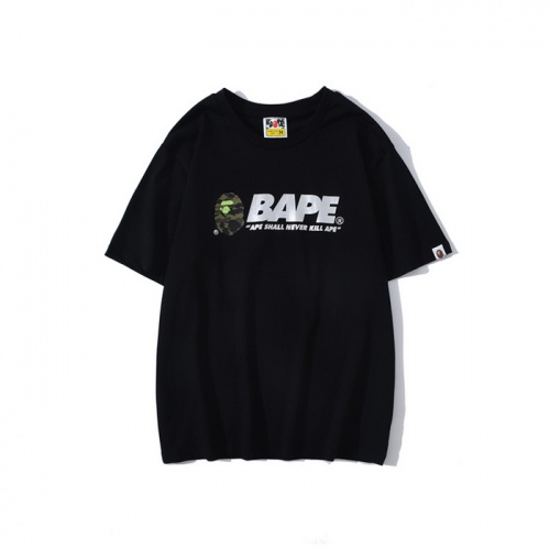 Replica Bape T-Shirts Short Sleeved For Men #804559 $25.00 USD for Wholesale