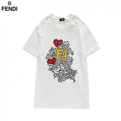Fendi T-Shirts Short Sleeved For Men #804571 $29.00 USD, Wholesale Replica Fendi T-Shirts