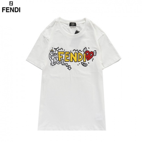 Fendi T-Shirts Short Sleeved For Men #804573 $29.00 USD, Wholesale Replica Fendi T-Shirts