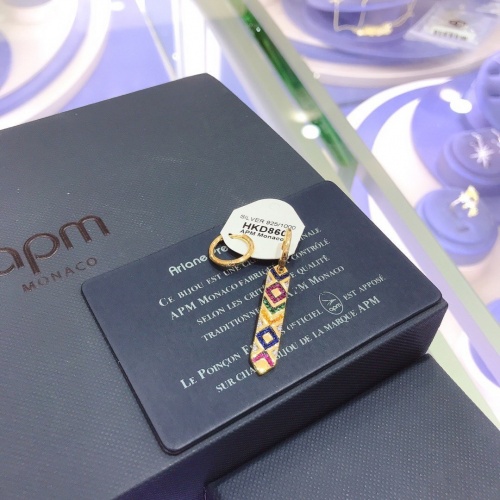 apm Monaco Earrings #804658 $34.00 USD, Wholesale Replica Apm Monaco Earrings