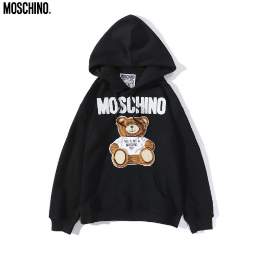 Moschino Hoodies Long Sleeved For Men #804711 $41.00 USD, Wholesale Replica Moschino Hoodies