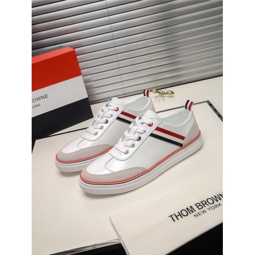 Thom Browne TB Casual Shoes For Men #804786 $76.00 USD, Wholesale Replica Thom Browne TB Casual Shoes