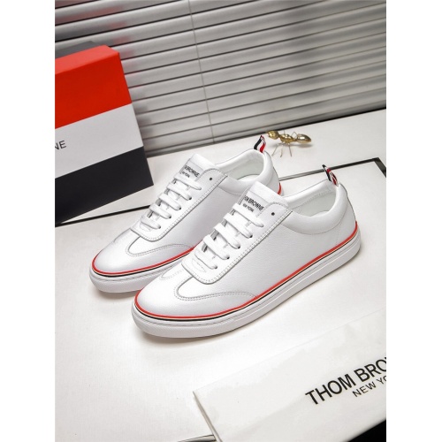 Thom Browne TB Casual Shoes For Men #804787 $76.00 USD, Wholesale Replica Thom Browne TB Casual Shoes