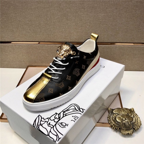 Replica Versace Casual Shoes For Men #804790 $80.00 USD for Wholesale