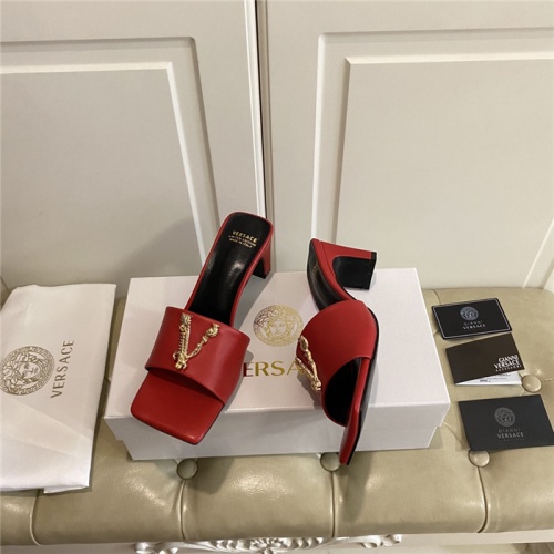 Replica Versace Sandals For Women #804898 $85.00 USD for Wholesale
