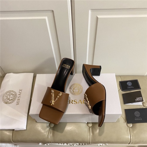 Replica Versace Sandals For Women #804901 $85.00 USD for Wholesale