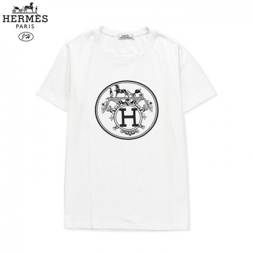 Hermes T-Shirts Short Sleeved For Men #805007 $25.00 USD, Wholesale Replica Hermes T-Shirts