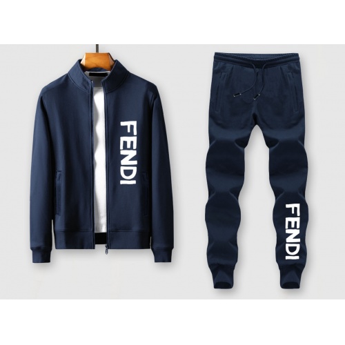 Fendi Tracksuits Long Sleeved For Men #805416 $82.00 USD, Wholesale Replica Fendi Tracksuits