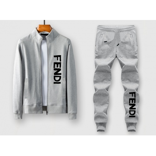 Fendi Tracksuits Long Sleeved For Men #805418 $82.00 USD, Wholesale Replica Fendi Tracksuits
