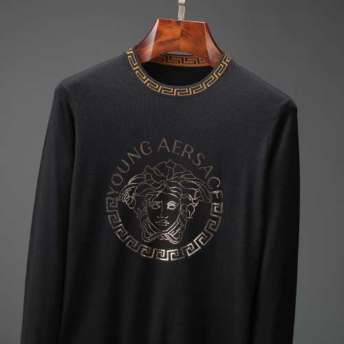 Replica Versace Sweaters Long Sleeved For Men #805481 $48.00 USD for Wholesale