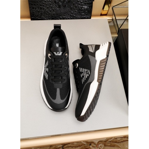 Replica Armani Casual Shoes For Men #805558 $76.00 USD for Wholesale