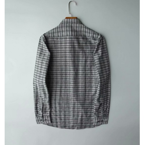 Replica Burberry Shirts Long Sleeved For Men #805622 $34.00 USD for Wholesale